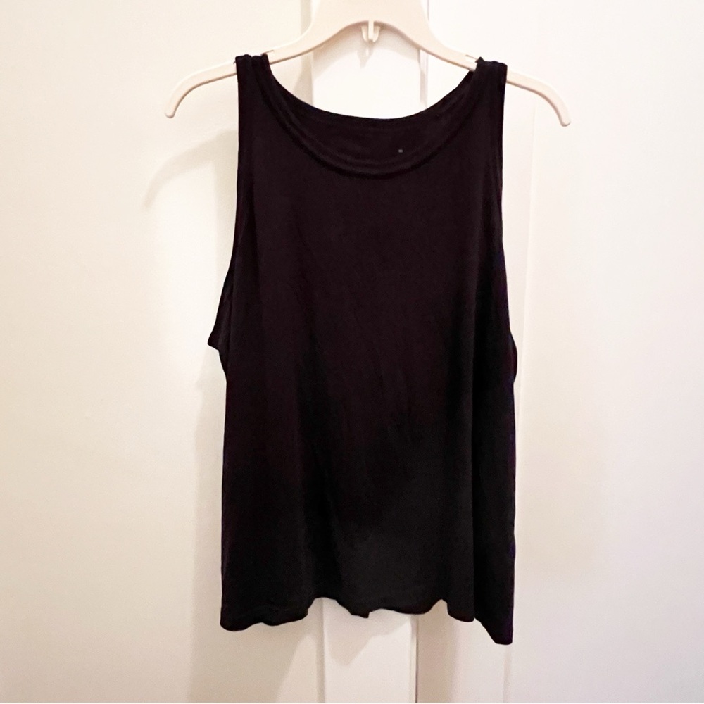 Everlane Black Organic‎ Cotton Tank Top